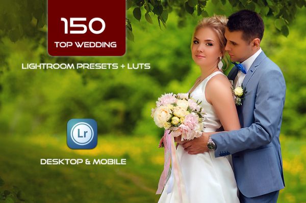 150 پریست لایت روم عروسی حرفه ای و لات رنگی Top Wedding Lightroom Presets