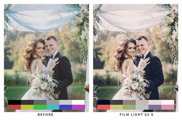 150 پریست لایت روم عروسی حرفه ای و لات رنگی Top Wedding Lightroom Presets