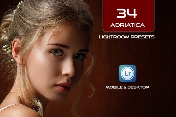 34 پریست لایت روم و Camera Raw و اکشن کمرا راو فتوشاپ Adriatica Lightroom Presets