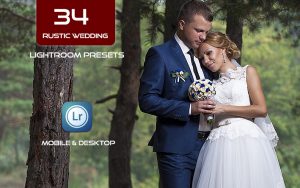 34 پریست لایت روم و Camera Raw و اکشن کمرا فتوشاپ عروسی روستایی Rustic Wedding Lightroom Presets
