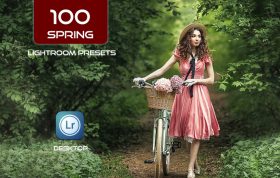 100 پریست لایت روم 2021 حرفه ای فصل بهار Spring Lightroom Presets