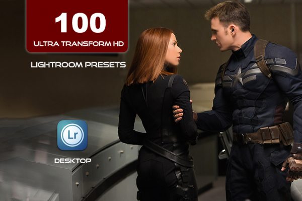 100 پریست لایت روم سینمایی Ultra Transform HD Lightroom Presets