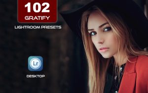 102 پریست لایت روم و کمرا راو حرفه ای Gratify Lightroom Presets