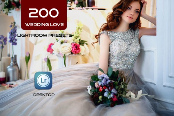 200 پریست لایت روم عروسی و پریست کمرا راو Wedding Love Lightroom ACR Presets