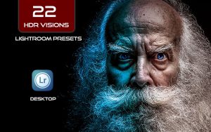 22 پریست لایت روم حرفه ای افکت اچ دی آر HDR Visions Lightroom Presets Bundle