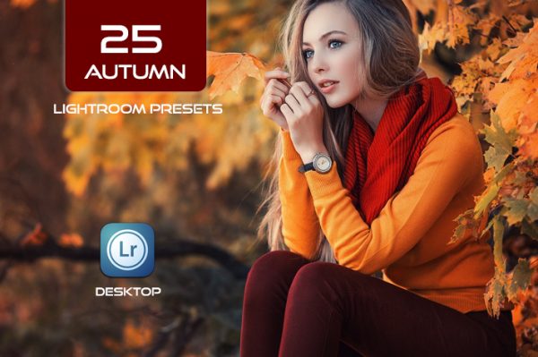 25 پریست حرفه ای لایت روم فصل پاییز Autumn Lightroom Presets
