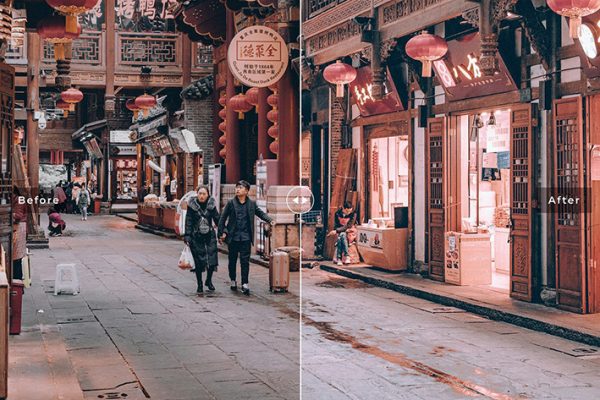34 پریست لایت روم و Camera Raw و اکشن کمرا راو فتوشاپ Chongqing Lightroom Presets