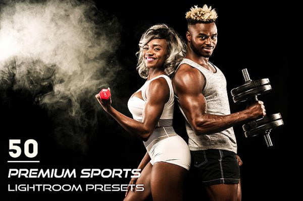 50 پریست لایت روم حرفه ای ورزشی Premium Sports Lightroom Presets