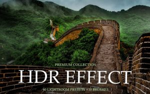 60 پریست لایت روم حرفه ای HDR و براش لایت روم HDR Effect Lightroom Presets