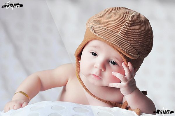 ۱۰۰ پریست لایت روم مخصوص آتلیه نوزاد و کودک Newborn Lightroom Presets