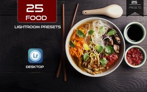 ۲۵ پریست لایت روم مخصوص عکس غذا Food Photography Lightroom Presets