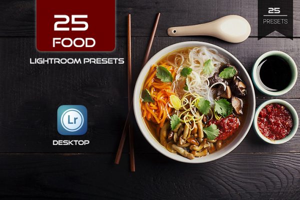۲۵ پریست لایت روم مخصوص عکس غذا Food Photography Lightroom Presets