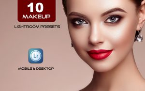 10 پریست لایت روم رتوش حرفه ای Perfect Makeup Lightroom Presets