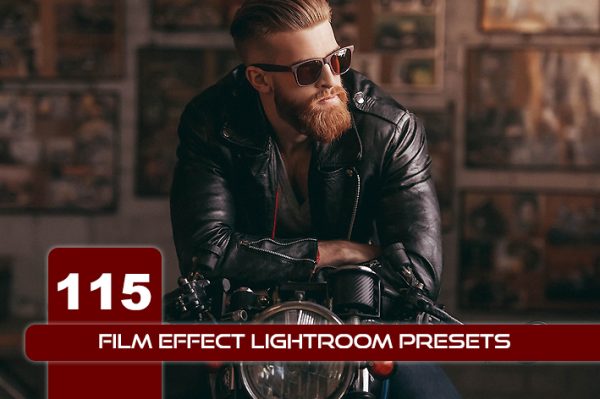 115 پریست لایت روم سینمایی حرفه ای Film Effect Lightroom Presets