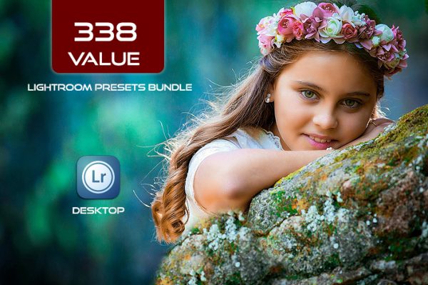 338 پریست لایت روم رنگی 2021 حرفه ای Value Lightroom Presets Bundle