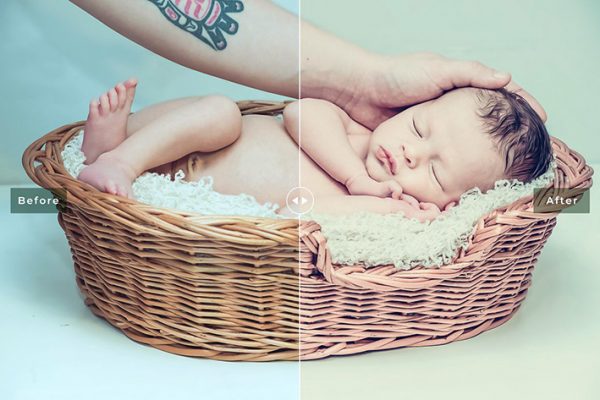 34 پریست لایت روم عکس نوزاد و Camera Raw و اکشن کمرا راو فتوشاپ Newborn Photographers Lightroom Presets
