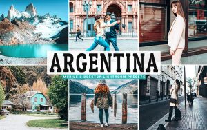 40 پریست لایت روم و Camera Raw و اکشن کمرا راو فتوشاپ تم آرژانتین Argentina Lightroom Presets