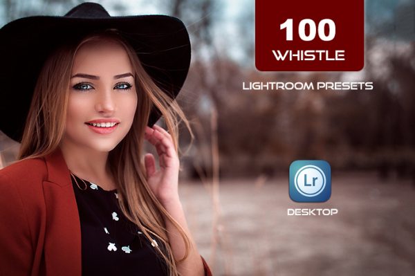 ۱۰۰ افکت رنگی لایت روم دسکتاپ حرفه ای Whistle Lightroom Presets