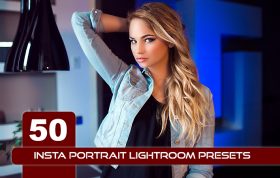 ۵۰ پریست لایت روم پرتره مخصوص اینستاگرام Insta Portrait Lightroom Presets