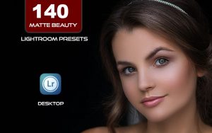 140 پریست لایت روم پرتره 2021 حرفه ای Matte Beauty Lightroom Presets