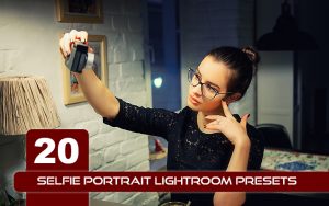 20 پریست لایت روم پرتره تم عکس سلفی Selfie Portrait Lightroom Presets
