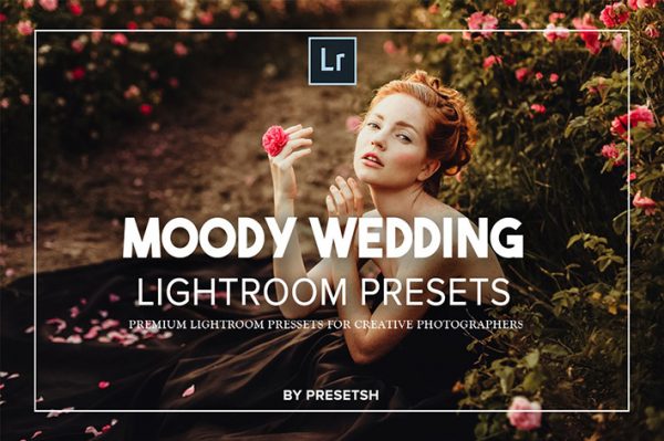 24 پریست لایت روم عروسی و پریست کمرا راو فتوشاپ Moody Wedding Lightroom Presets