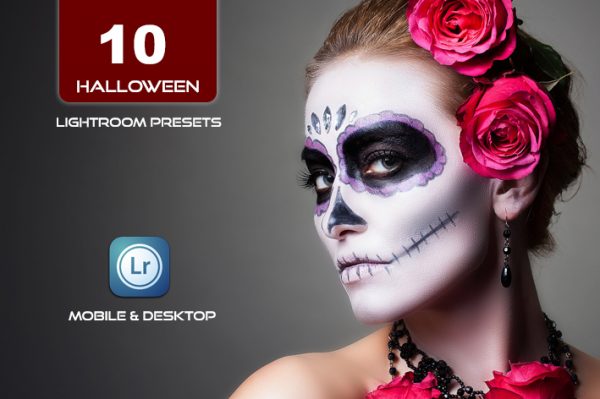 10 پریست لایت روم حرفه ای جشن هالووین Halloween Scary Lightroom presets