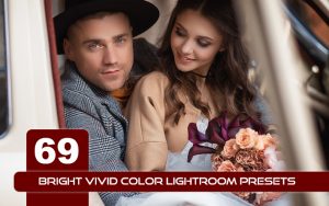 69 پریست لایت روم عکس خانوادگی BRIGHT VIVID COLOR LIGHTROOM PRESETS