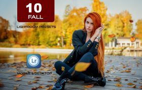 10 پریست لایت روم حرفه ای تم پاییز عاشقانه Fall Lightroom Presets