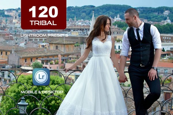 120 پریست لایت روم عروسی و پریست کمرا راو فتوشاپ و لات رنگی Tribal wedding Lightroom Presets