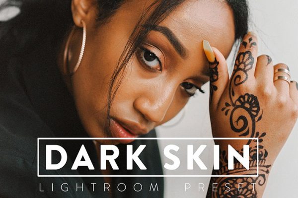 30 پریست لایت روم رنگی حرفه ای تم پوست تیره DARK SKIN Lightroom Preset