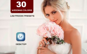 30 پریست لایت روم عروسی و براش لایت روم Wedding Colors Lightroom Presets