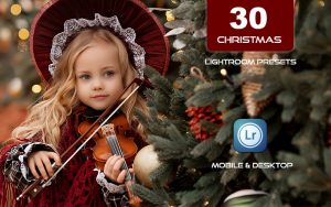 30 پریست لایت روم کریسمس 2021 حرفه ای CHRISTMAS Lightroom Preset