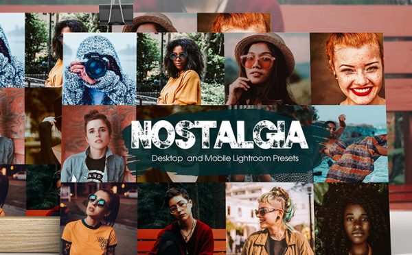 36 پریست لایت روم حرفه ای افکت نوستالژی Nostalgia Lightroom Presets