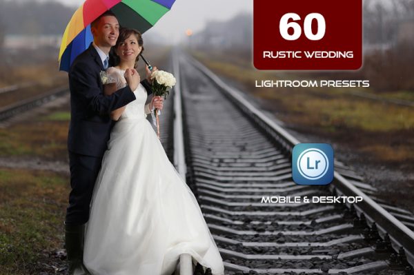 60 پریست لایت روم تم عروسی و عشق روستایی Rustic Wedding Lightroom Preset Pack