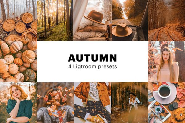 8 پریست لایت روم پاییز دسکتاپ و موبایل Autumn Lightroom Presets