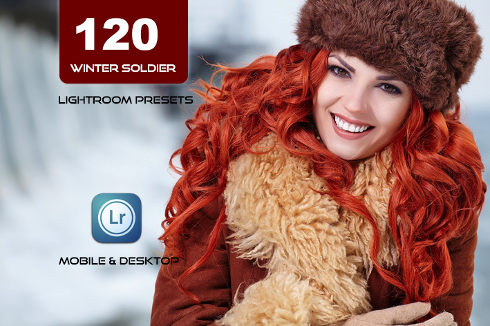 120 پریست لایت روم و پریست کمرا راو فتوشاپ و LUTs زمستان Winter Soldier Lightroom Presets