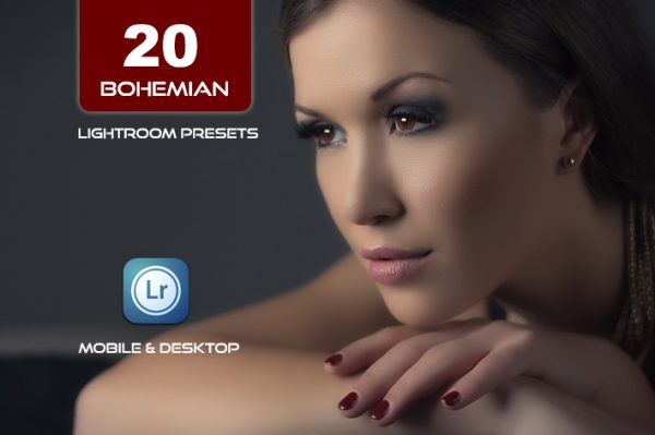 20 پریست لایت روم حرفه ای رنگی Bohemian lightroom presets
