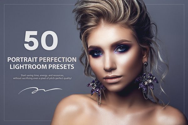 50 پریست لایت روم 2021 پرتره حرفه ای Portrait Perfection Lightroom Presets