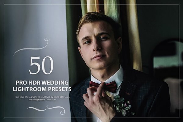 50 پریست لایت روم عروسی حرفه ای Pro HDR Wedding Lightroom Presets