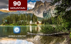 90 پریست لایت روم فضای باز طبیعت کوهستان Mountain Lightroom Preset Bundle