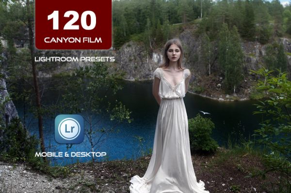 120 پریست لایت روم و LUTs و پریست کمرا راو فتوشاپ تم کوهپایه Canyon Film Lightroom Presets