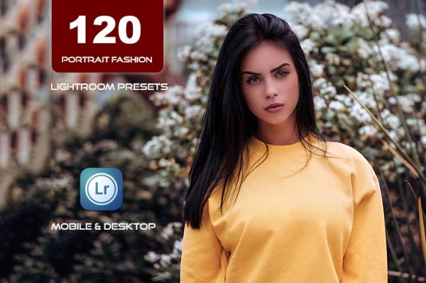 120 پریست لایت روم پرتره فشن 2022 حرفه ای Portrait Fashion Lightroom Preset