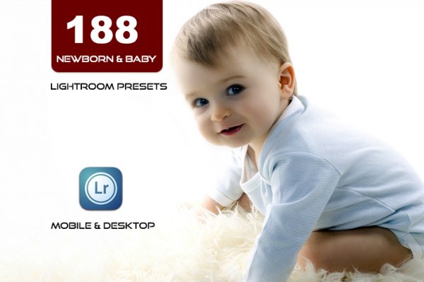 188 پریست لایت روم نوزاد 2022 حرفه ای Lightroom Presets Newborn And Baby