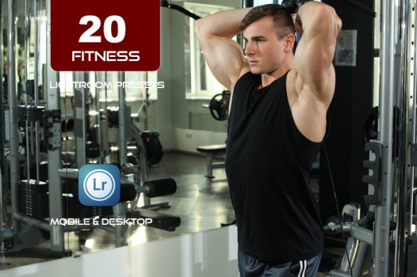20 پریست لایت روم حرفه ای ورزشی بدنسازی Fitness Lightroom Preset