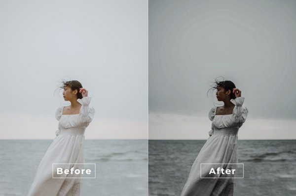 20 پریست لایت روم رنگی حرفه ای تم تیره Dark Lightroom Preset