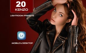 20 پریست لایت روم پرتره 2022 عکاسی فشن Kenzo Lightroom Preset