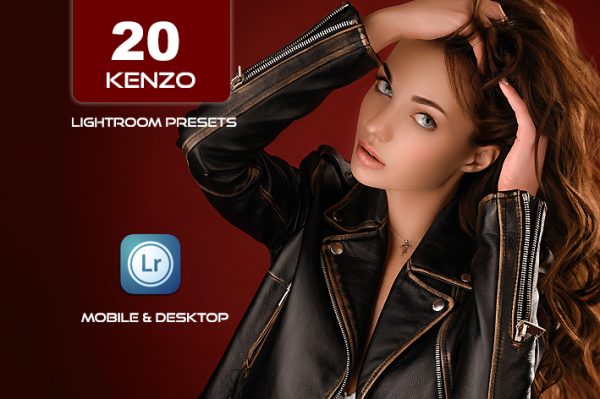 20 پریست لایت روم پرتره 2022 عکاسی فشن Kenzo Lightroom Preset