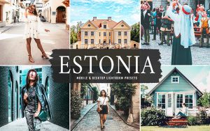 40 پریست لایت روم و کمرا راو و اکشن کمرا راو فتوشاپ تم جمهوری استونیا Estonia Lightroom Presets