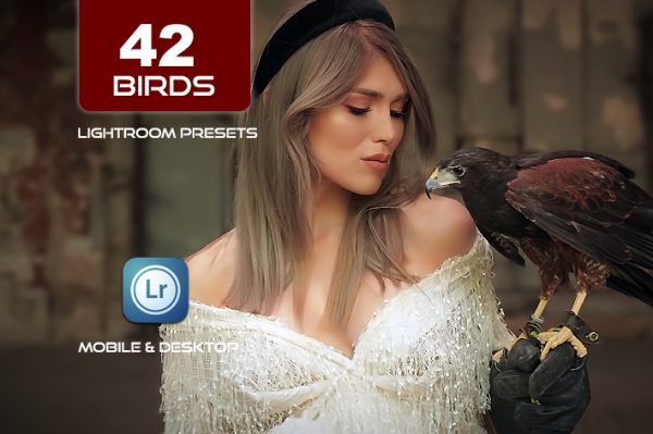 42 پریست رنگی لایت روم پرندگان 2022 حرفه ای Birds Lightroom Presets
